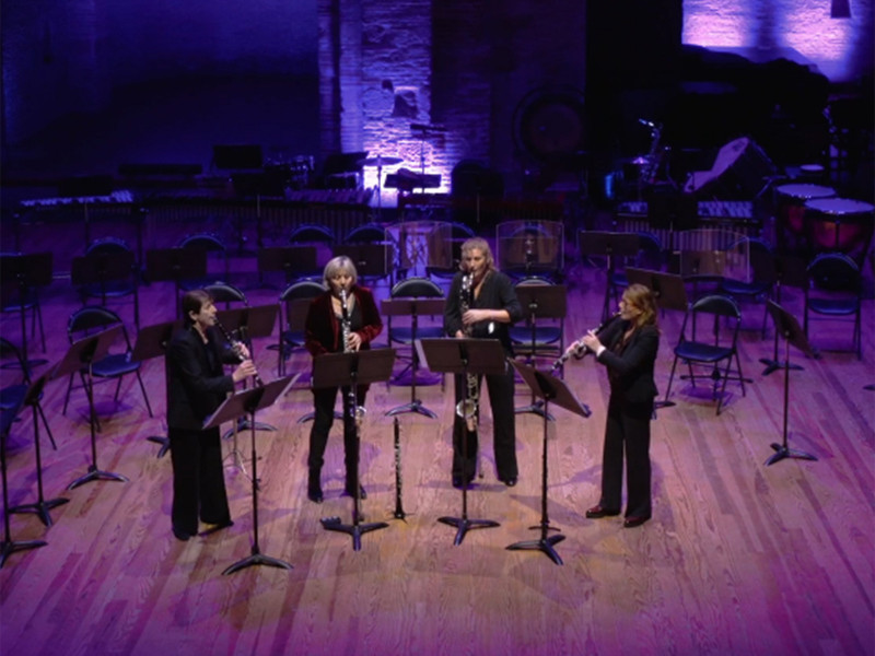 Quatuor Quatre à 4 - Sylvie Hue, Béatrice Berne, Emmanuelle Brunat et Véronique Fèvre Master class polystyles