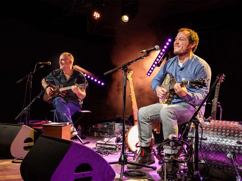 Grégory Jolivet et Najar - © Marylène Eytier Soirée souvenirs anciens élèves