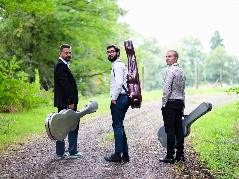Trio Alborada : Jérôme Grzybek, Romaric Martin et Étienne Candela Trio Alborada